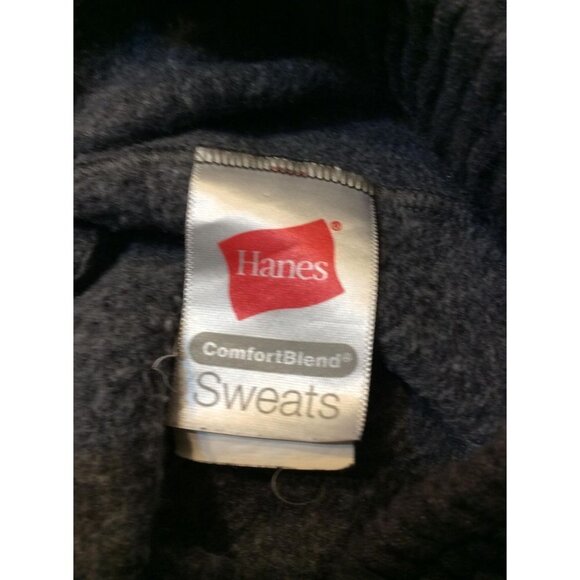 Hanes Boy Sweatpants Size M 8 Charcoal Gray Cotton Polyester sku9 - Picture 3 of 5